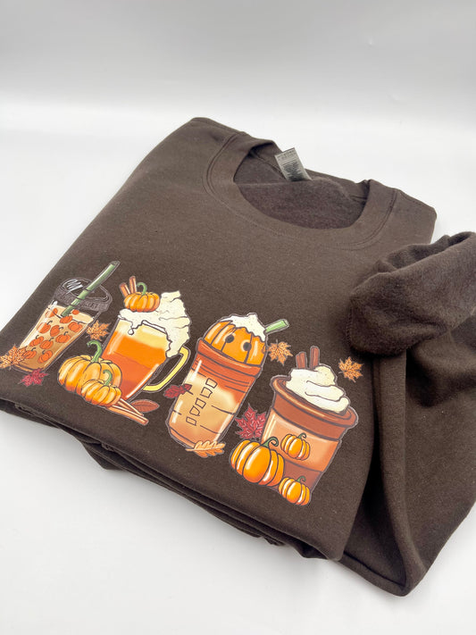 Pumpkin Spiced Latte Season Sweatshirt