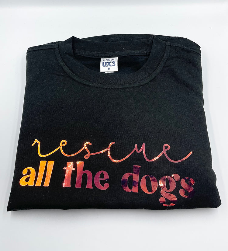 ‘Rescue All The Dogs’ jumper
